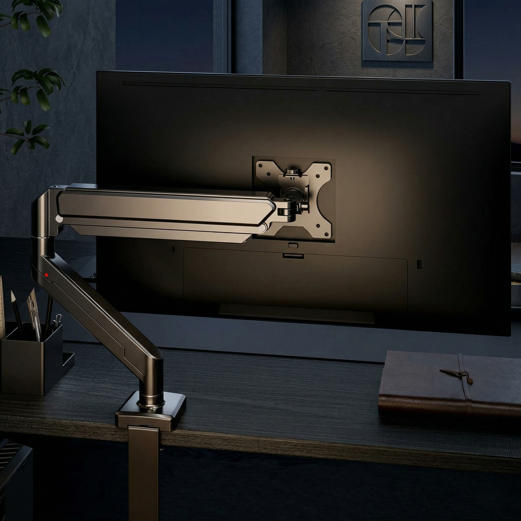 Universal Single Monitor Desk Mount Stand for Screens Up to 32 inches