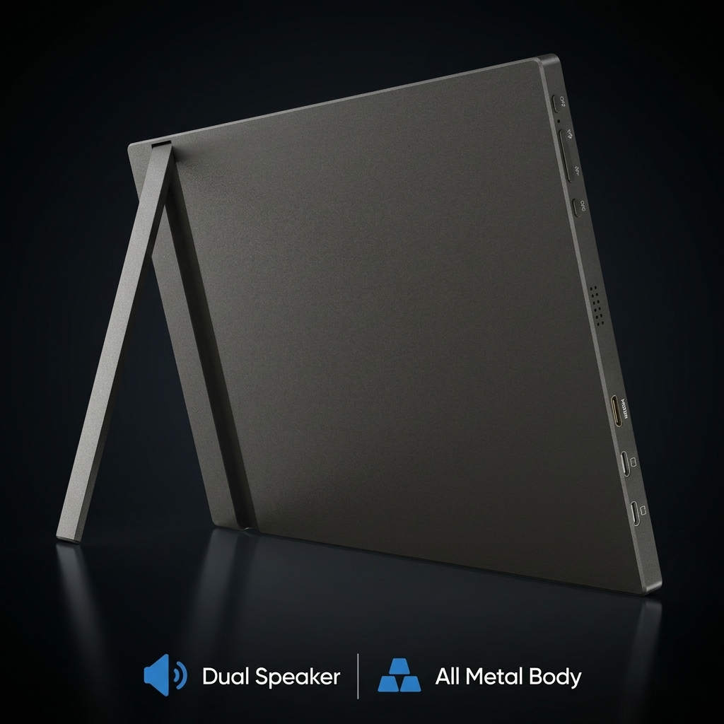 Arzopa 16.1" 144Hz Portable Gaming Monitor | 100% sRGB | Ultra-Slim