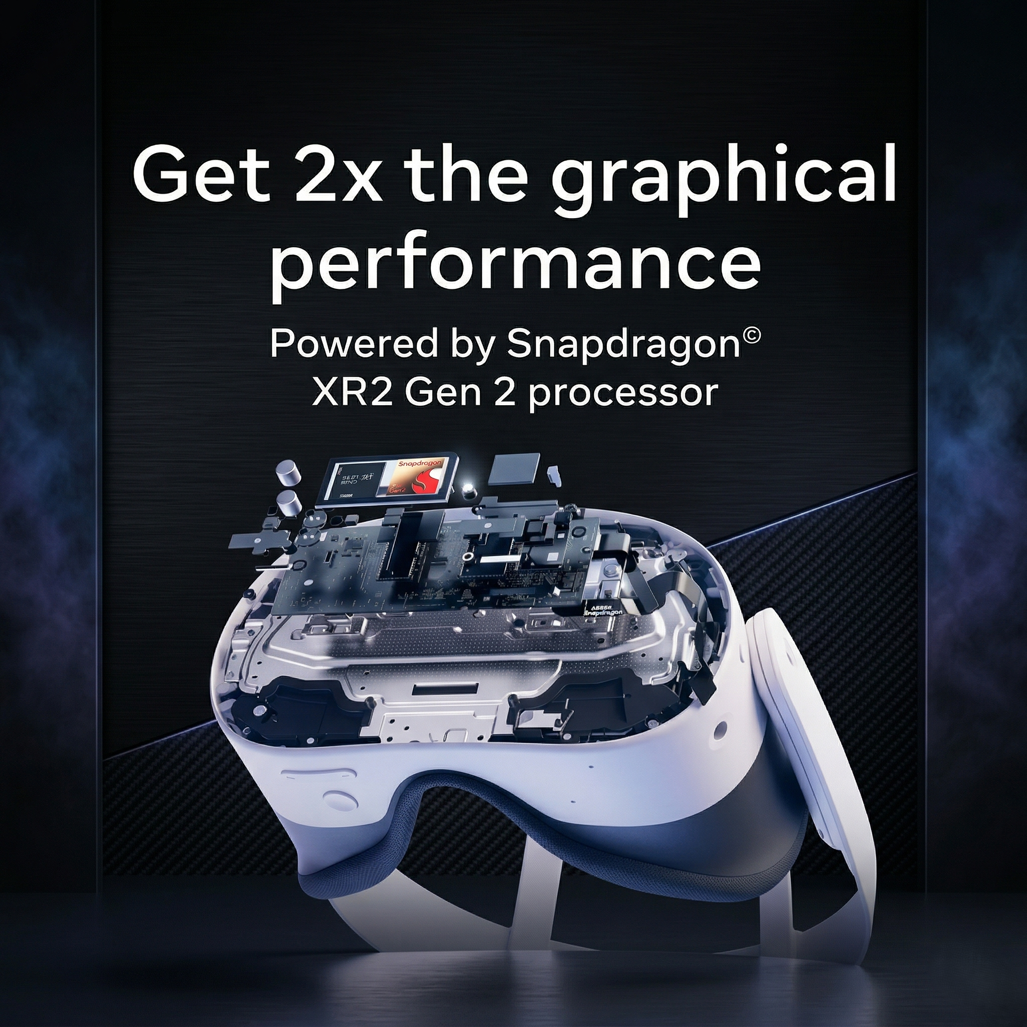 Next‑Gen VR Headset 128GB with 2X Graphics Power and 40+ Games