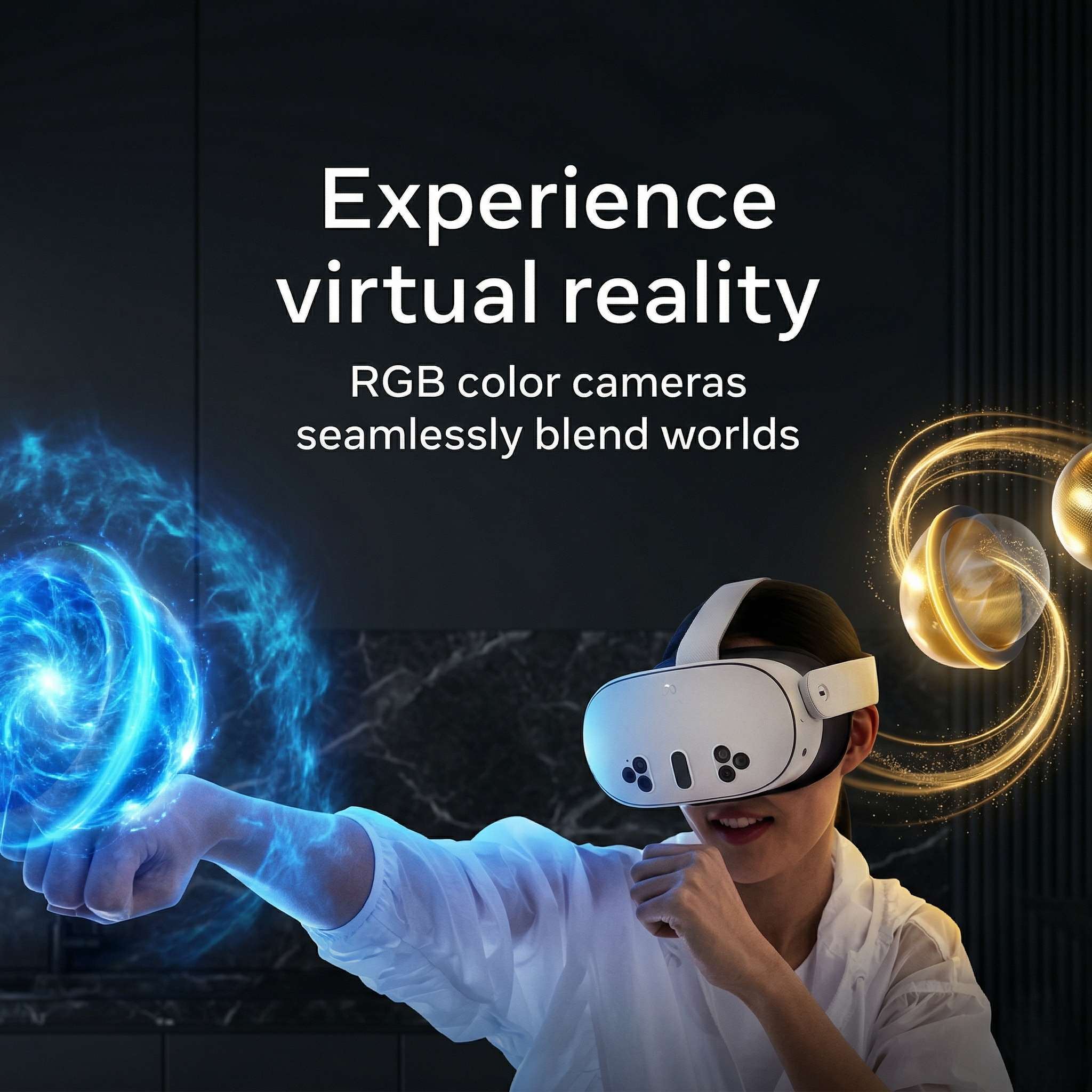 Next‑Gen VR Headset 128GB with 2X Graphics Power and 40+ Games